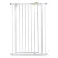 Venture Q-Fix Extra Tall Pressure Fit Pet Safety Gate | 75-84cm Wide, 110cm Extra Tall | Unique 90° Two Way Open/Stay Door, Auto close Function (White, 75-84cm)