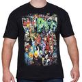 Marvel Herren Team Ups Group Shot T-Shirt - Schwarz - 3X-Groß