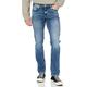 Cross Herren Dylan Regular Fit Jeans, Blau (Mid Blue Used 102), W40/L32