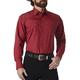 Wrangler Herren Sport Western Two Pocket Langarm Snap Shirt, Wein, Groß