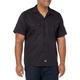 Dickies Herren Short-Sleeve Flex Work Shirt Slim Fit Button Down Hemd, schwarz, X-Groß