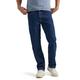 Wrangler Authentics Herren Comfort Flex Waist Relaxed Fit Jeans, Dark Stonewash, 35W / 30L