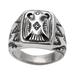 Ancient Eagle,'Sterling Silver Eagle Signet Ring Crafted in Bali'
