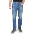 Diesel Men's Larkee-BEEX L.32 Pantaloni Tapered Fit Jeans, Blue (Denim 01), 31 W/32 L