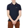 Ben Sherman Men's Signature Polo Shirt in Dark Navy (Blue) LGE