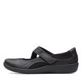 Clarks Damen Sillian Bella Mary Jane Schuh, Schwarz, 38 EU Weit