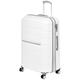 Samsonite Freeform Hardside erweiterbar mit Doppel-Spinner-Rädern, Weiß, Checked-Large 28-Inch, Freeform Hardside erweiterbar mit Doppelspinnerrollen