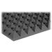 Auralex Studiofoam Pyramid-22 (Charcoal Grey, 12-Pack) 2PYR22CHA-HP