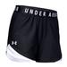 Under Armour Women's Play Up Short 3.0 (Size XL) Black-White/White, Polyester
