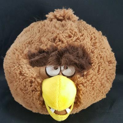 Disney Accents | Angry Birds Star Wars 8" Medium Chewbacca Plush | Color: Brown | Size: 8 Inches