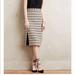 Anthropologie Skirts | Anthropologie Maeve Marin Striped Skirt | Color: Black/Cream | Size: 2