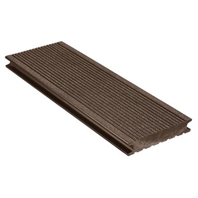 NATURinFORM WPC-Terrassendiele 25x138 mm DIE BELIEBTE massiv schwarzbraun, 4000 mm Image
