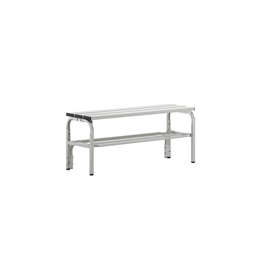 Banc de vestiaire avec lattes en aluminium Sypro