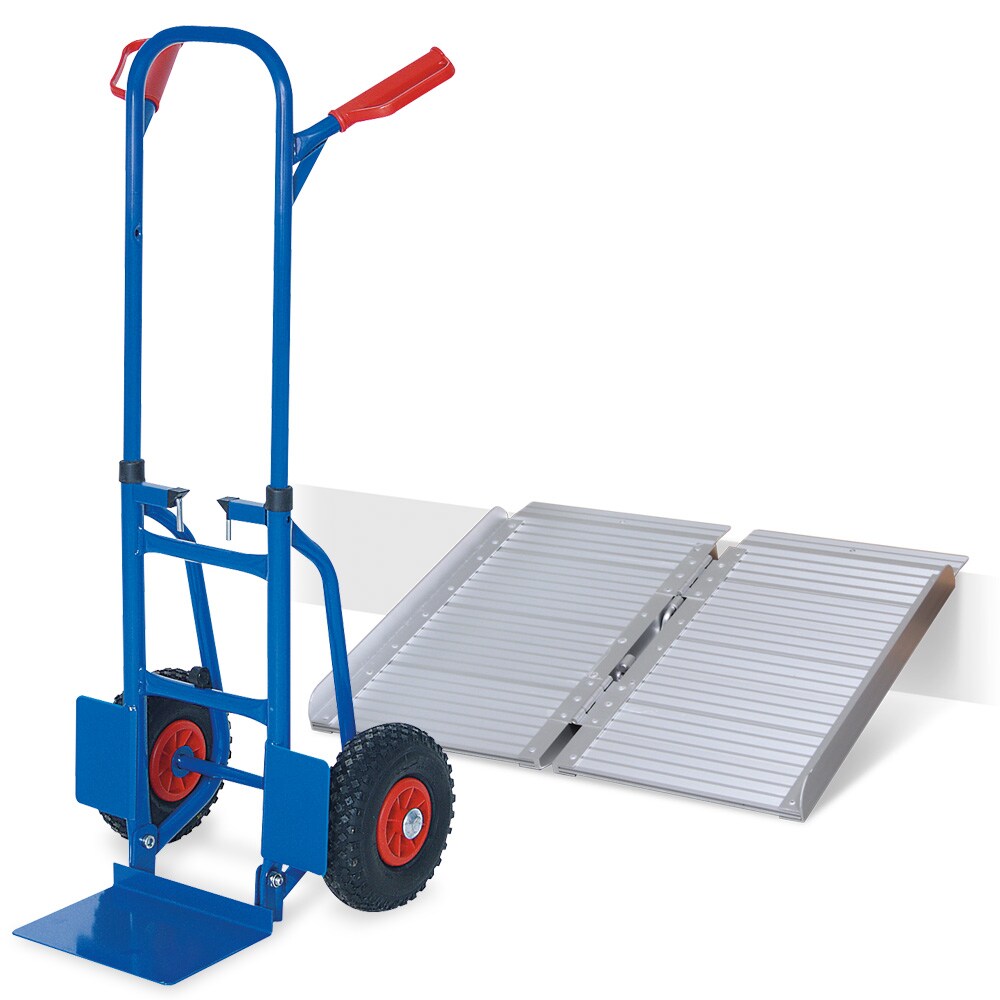 BRB Set, Klapp-Transportkarre + Klapp-Alurampe Image