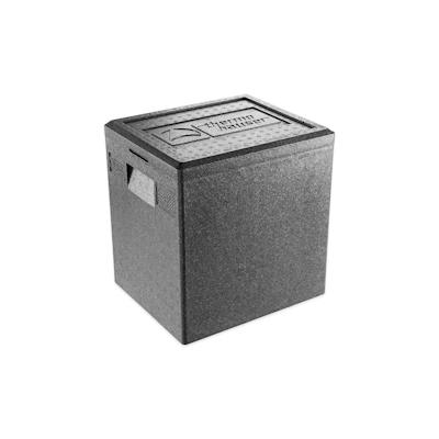 thermohauser EPP-Thermobox GN 1/2 schwarz, mit Deckel, 31 L