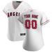 Women's Nike White Los Angeles Angels Home Replica Custom Jersey