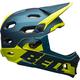 Bell Super DH MIPS MTB Helmet 2020: Matte/Gloss Blue/Hi-Viz M 55-59cm