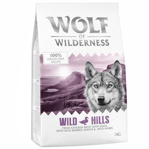 5x1kg Adult Wild Hills Ente Wolf of Wilderness Hundefutter trocken