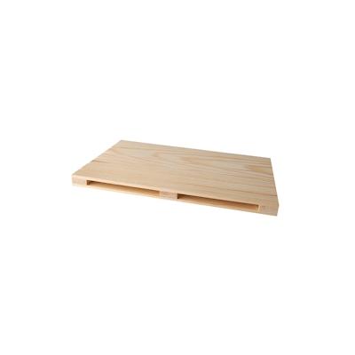 PAPSTAR 10 Tray für Fingerfood, Holz 2 cm x 20 cm x 30 cm