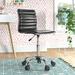 Orren Ellis Iyasia Vinyl Task Chair Upholstered/Metal in Brown/Gray | 36 H x 18 W x 21.5 D in | Wayfair 12AFE35E8B8C4E33AFE4D89F7FBB3CD1