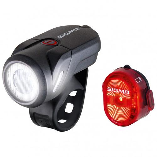 Sigma Sport – Aura 45 USB K-Set – Fahrradlampen-Set schwarz