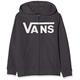 Vans Boy's Classic Zip Hoodie II, Black (Black-Fwhite Y28), Large (Size:L)