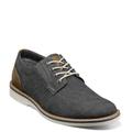 Nunn Bush Barklay Canvas Plain Toe - Mens 8 Grey Oxford W