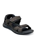 Nunn Bush Rio Vista 3-Strap River Sandal - Mens 14 Brown Sandal Medium