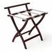 Wooden Mallet Wood Luggage Rack Wood in Brown/Red | 29.5 H x 23.75 W x 18.25 D in | Wayfair LR4-MHSVR