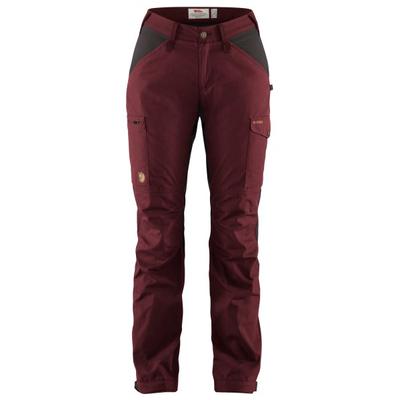 Fjällräven - Women's Kaipak Trousers Curved - Trekkinghose Gr 44 - Fixed Length rot