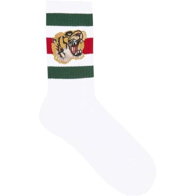 Gucci Socken aus Stretch-Baumwolle mit Tiger