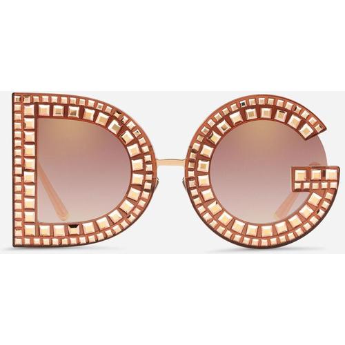 Dolce & Gabbana Sonnebrille Dg Mit Kristallen