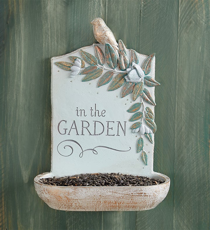 1-800-Flowers Home Decor Outdoor Garden Outdoor Garden Decor Delivery In The Garden Birdfeeder W/ Seed | Happiness Delivered To Their Door