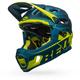 Bell Super DH MIPS MTB Helmet 2020: Matte/Gloss Blue/Hi-Viz L 58-62cm