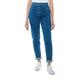 American Apparel Women's High-Waist Jean, Medium Wash, 26W x 32L