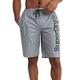 Superdry Men's Classic Boardshort Board Shorts, Silver Grey Grit, L