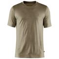 Fjällräven - Abisko Wool S/S - T-Shirt Gr S beige