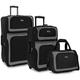 U.S. Traveler 3-Piece Set, Black