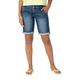 Timezone Damen Slim Nalitz Shorts, Blau (tarn Blue wash 3401), W29(Herstellergröße:29)