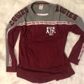 Pink Victoria's Secret Sweaters | Aggies Atm Pink Bling Sweater | Color: Red | Size: Xs