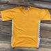 Adidas Shirts | Adidas Originals Performance Tee With Trefoil Trim | Color: Gold | Size: M (But Fits Like Large)