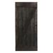 Barn Door - Calhome Paneled Wood Knotty Barn Door w/ Installation Hardware Kit Wood in Brown | 84 H x 42 W in | Wayfair DOOR-DIY-B42C-SWD11-AB-96