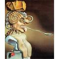 Portrait of Picasso 1947 Salvador Dali - Film Movie Poster - Best Print Art Reproduction Quality Wall Decoration Gift - A0 Poster (40/33 inch) - (119/84 cm) - Glossy Thick Photo Paper