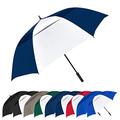 STROMBERGBRAND UMBRELLAS The Vented Tornado 64" Windproof Waterproof PGA Professional Quality Ultimate Portable Golfers Auto Open Golf Umbrella for Men and Women, Navy Blue/White