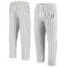 Men's Concepts Sport White Colorado Rockies Vigor Pinstripe Pants