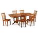 August Grove® Pillsbury Butterfly Leaf Rubberwood Solid Wood Dining Set Wood in Brown | 30 H in | Wayfair D1F0FDC990464904AB7F87E014C8475E