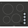 Bosch 500 Series 23.5" Electric Cooktop w/ 4 Burners in Black/Gray | 4 H x 20.5 W x 23.5 D in | Wayfair NEM5466UC