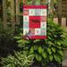 Caroline's Treasures Duroc Pig Love 2-Sided Polyester 15 x 12 in. Garden Flag in Brown/Red | 15 H x 11.5 W in | Wayfair CK5369GF