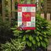 Caroline's Treasures Arabian Camel Dromedary Love 2-Sided Polyester 15 x 12 in. Garden Flag in Brown/Red | 15 H x 11.5 W in | Wayfair CK5244GF