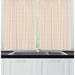 East Urban Home Minimal Continuous Polka Dots Pattern w/ Soft Tones Round Motifs Kitchen Curtain Polyester | 39 H x 55 W x 2.5 D in | Wayfair